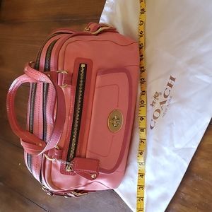 Sold-Coach pink bag